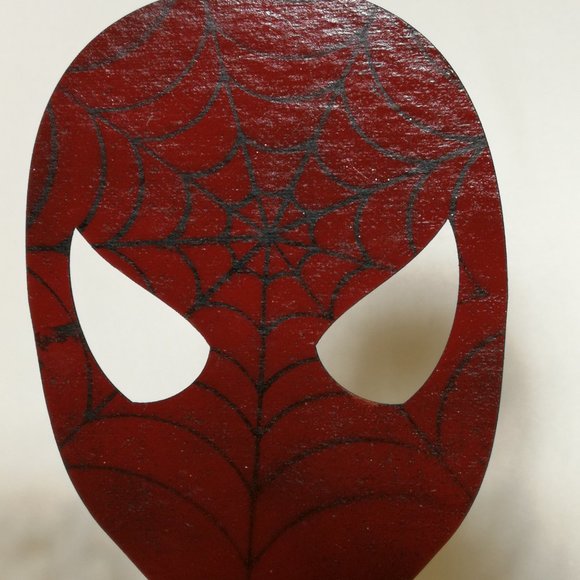 Set of 5 Happy Birthday Spiderman Inspired Topper - Picture 3 of 4